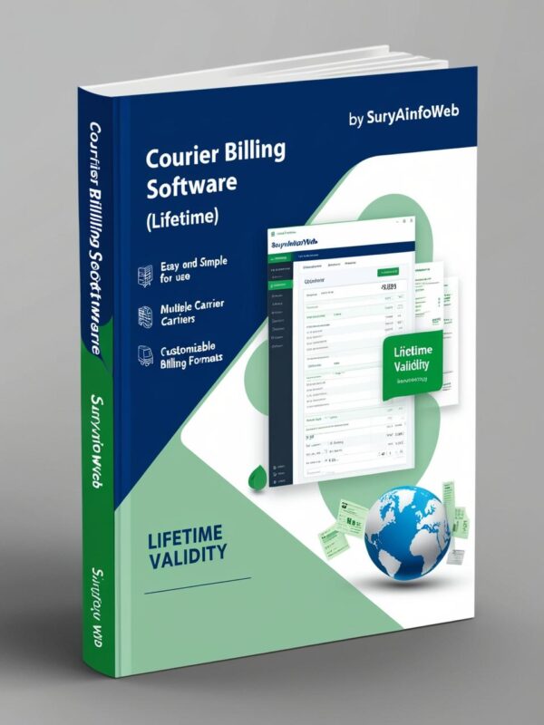 Courier Billing Software(Lifetime)