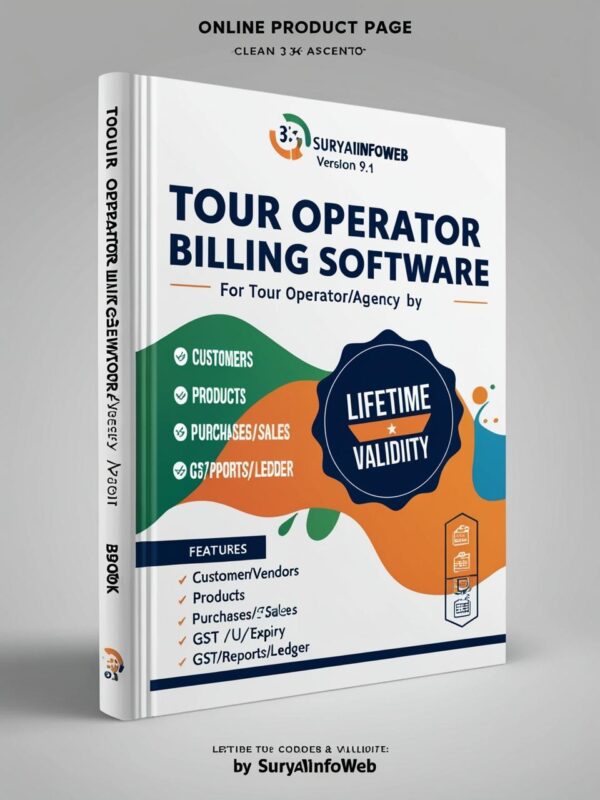 Tour Operator Billing Software(Lifetime)